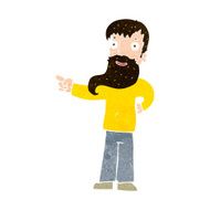 cartoon man with beard pointing N9
