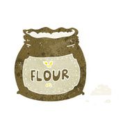 cartoon bag of flour N30