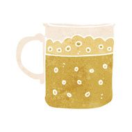 cartoon mug of beer N25