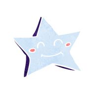 cartoon happy star character N16