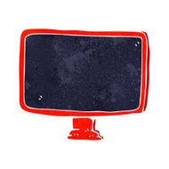 Cartoon Computer Screen N27