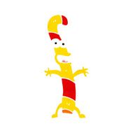 cartoon candy cane N19