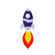 Cartoon Spaceship N46