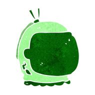 cartoon astronaut helmet N39