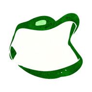 cartoon grinning halloween mouth N3