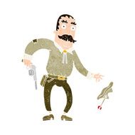 cartoon wild west cowboy N9