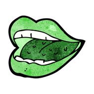 cartoon smiling halloween mouth N7