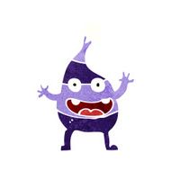 cartoon funny christmas creature N23