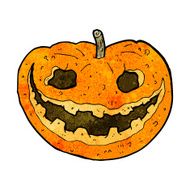 cartoon spooky pumpkin N20
