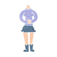 cartoon female body (add photos or mix and match cartoons) N221