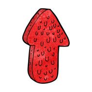 cartoon slimy arrow symbol N9