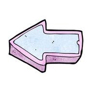 cartoon arrow symbol N14