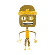 Funny Cartoon Robot N45