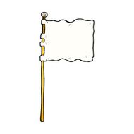 cartoon waving flag N14