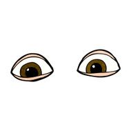 Cartoon Eyes N115