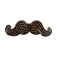 Cartoon Mustache N32