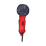 Cartoon Microphone N25
