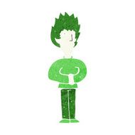 cartoon vampire man N103
