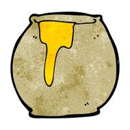 cartoon honey pot N11