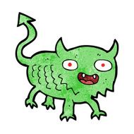 cartoon little demon N26