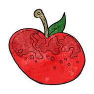Cartoon Apple N123