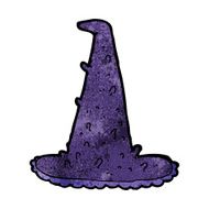cartoon spooky witch hat N18