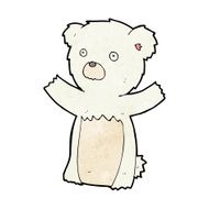 Cartoon Polar Bear Cub N40