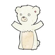 Cartoon Polar Bear Cub N42