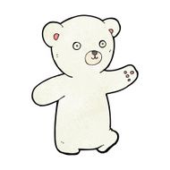 Cartoon Polar Bear Cub N43