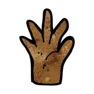 cartoon hand symbol N37