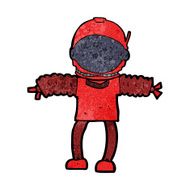Cartoon Astronaut N123