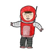 Cartoon Astronaut N125