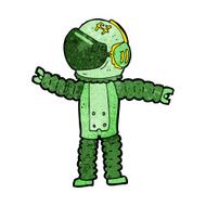 cartoon astronaut reaching N9
