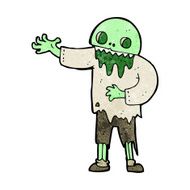 cartoon spooky zombie N9