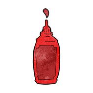 Cartoon Ketchup Bottle N18