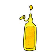 Cartoon Mustard Bottle N15