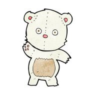 cute cartoon polar bear N46