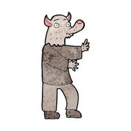 Cartoon Werewolf N30