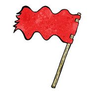 Cartoon White Flag N18