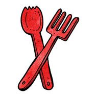 cartoon cutlery N9
