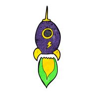 Cartoon Spaceship N48
