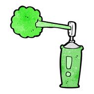 cartoon spray can N82