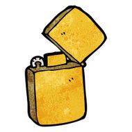 cartoon metal lighter N9