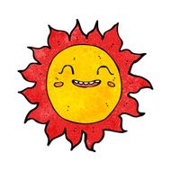 cartoon happy sun N9