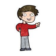 Cartoon Man Pointing N193