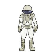 Cartoon Astronaut N126