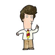cartoon man with question N18