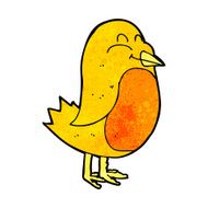 Cartoon Bird N345