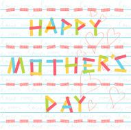 happy mother's day card doodle scrapbook