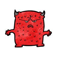 cartoon little alien N29